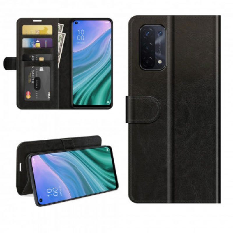 Flip Case Für Oppo A54 5G / A74 5G Ultra-kunstleder