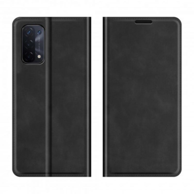 Schutzhülle Für Oppo A54 5G / A74 5G Flip Case Hautberührung