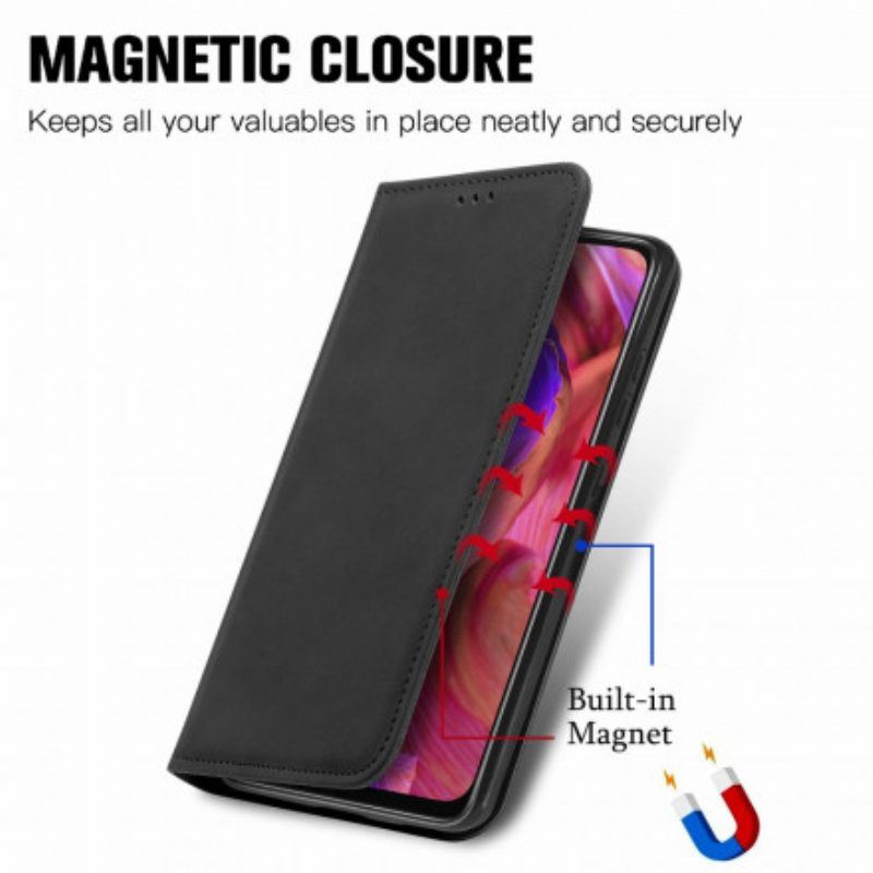 Schutzhülle Für Oppo A54 5G / A74 5G Flip Case Hautberührung