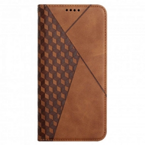 Schutzhülle Für Oppo A54 5G / A74 5G Flip Case Kubischer Skin-touch-stil