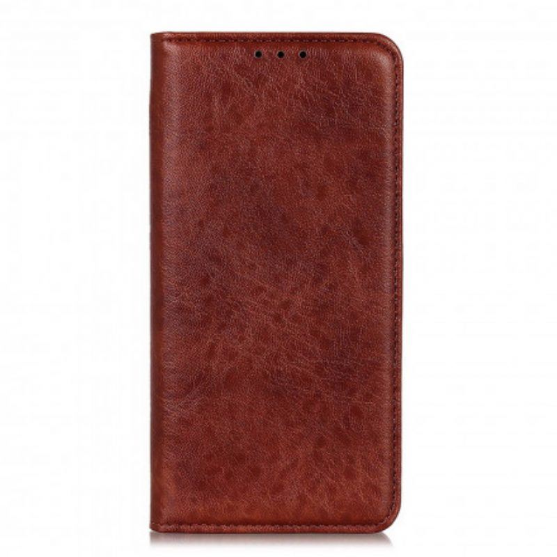 Schutzhülle Für Oppo A54 5G / A74 5G Flip Case Spaltleder-textur