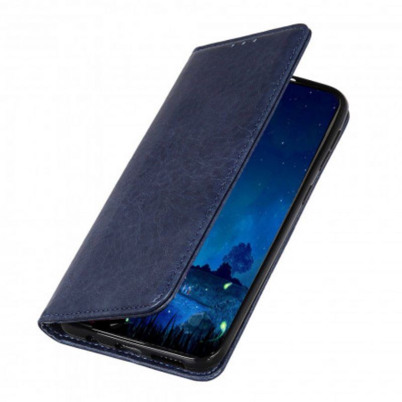 Schutzhülle Für Oppo A54 5G / A74 5G Flip Case Spaltleder-textur