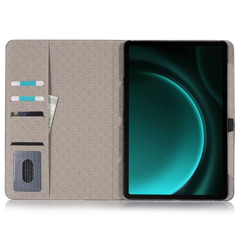 Case Für Samsung Galaxy Tab S9 Fe Krokodil-stil