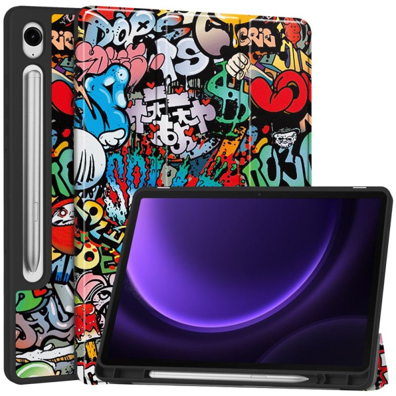 Samsung Galaxy Tab S9 Fe Graffiti-stifthalter