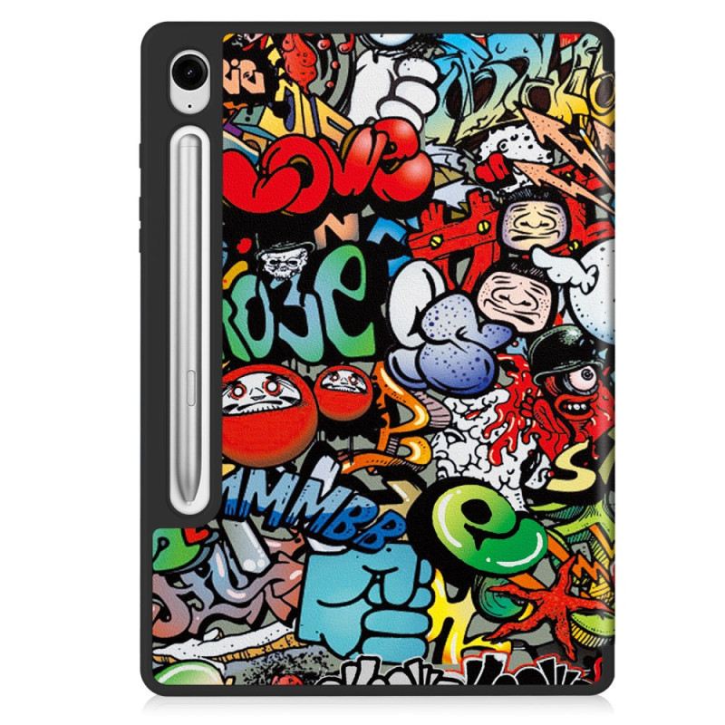 Samsung Galaxy Tab S9 Fe Graffiti-stifthalter