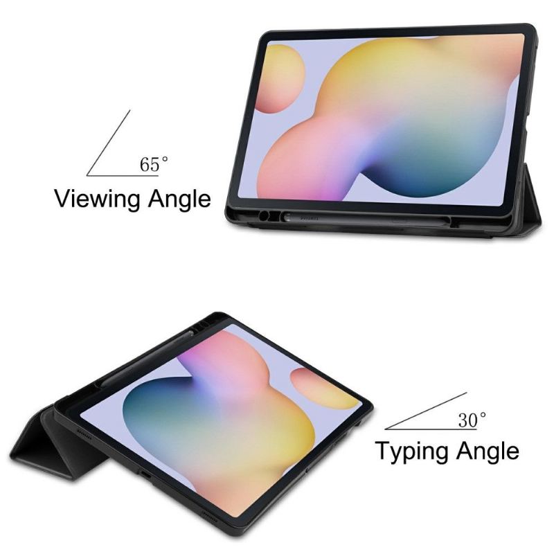 Lederhüllen Für Samsung Galaxy Tab S7+ Flip Case Blatt