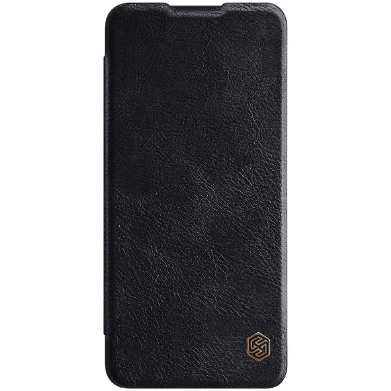 Flip Case Für OnePlus Nord Qin-serie Ledereffekt - Schwarz