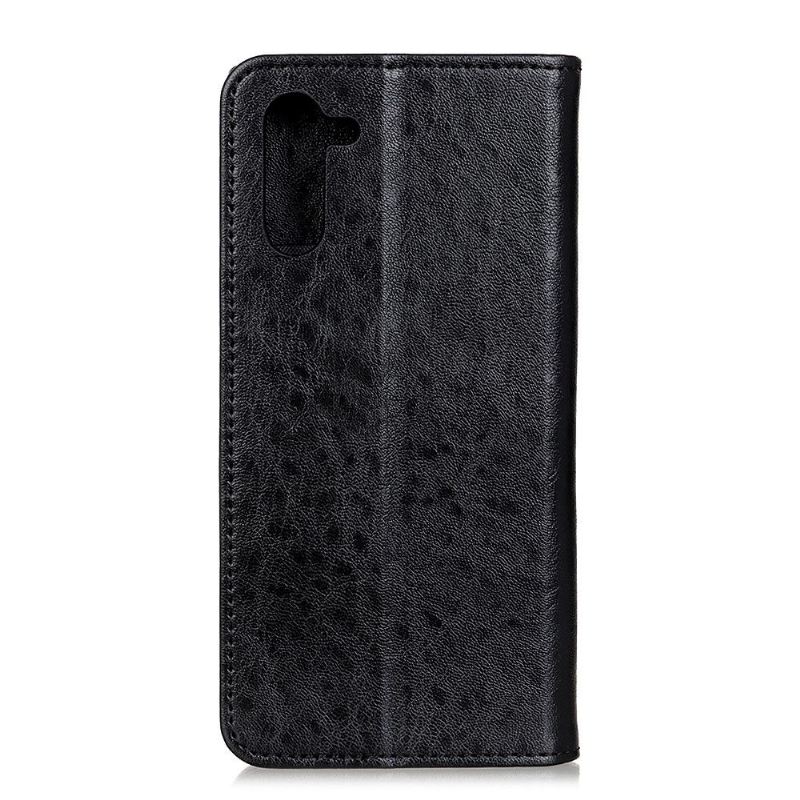 Handyhülle Für OnePlus Nord Flip Case Simone Kartenetui In Gealterter Lederoptik