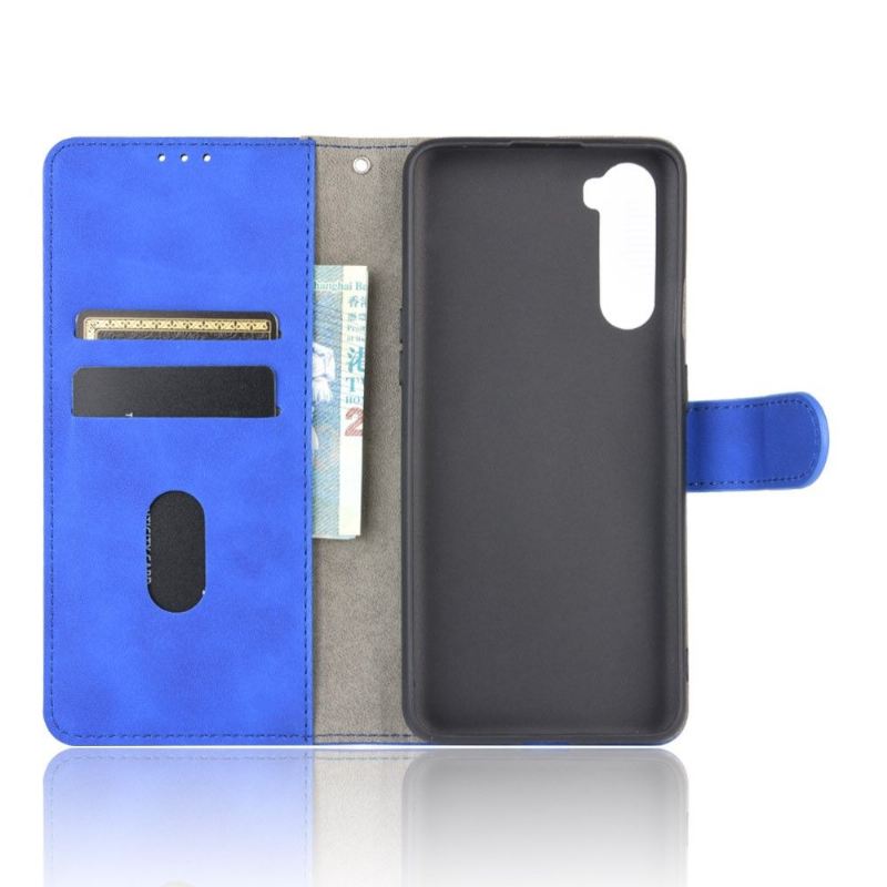 Lederhüllen Für OnePlus Nord Flip Case Blaues Kunstleder