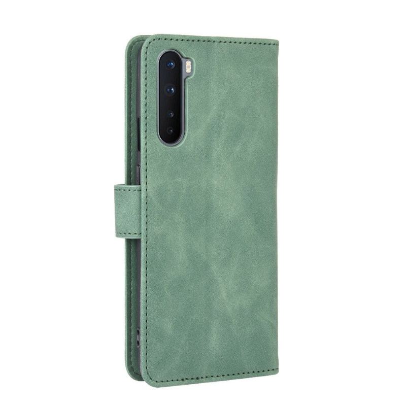 Lederhüllen Für OnePlus Nord Flip Case Grünes Kunstleder