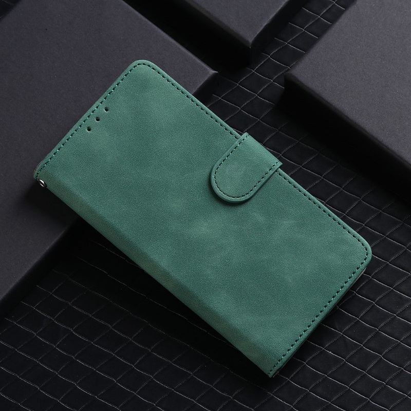 Lederhüllen Für OnePlus Nord Flip Case Grünes Kunstleder