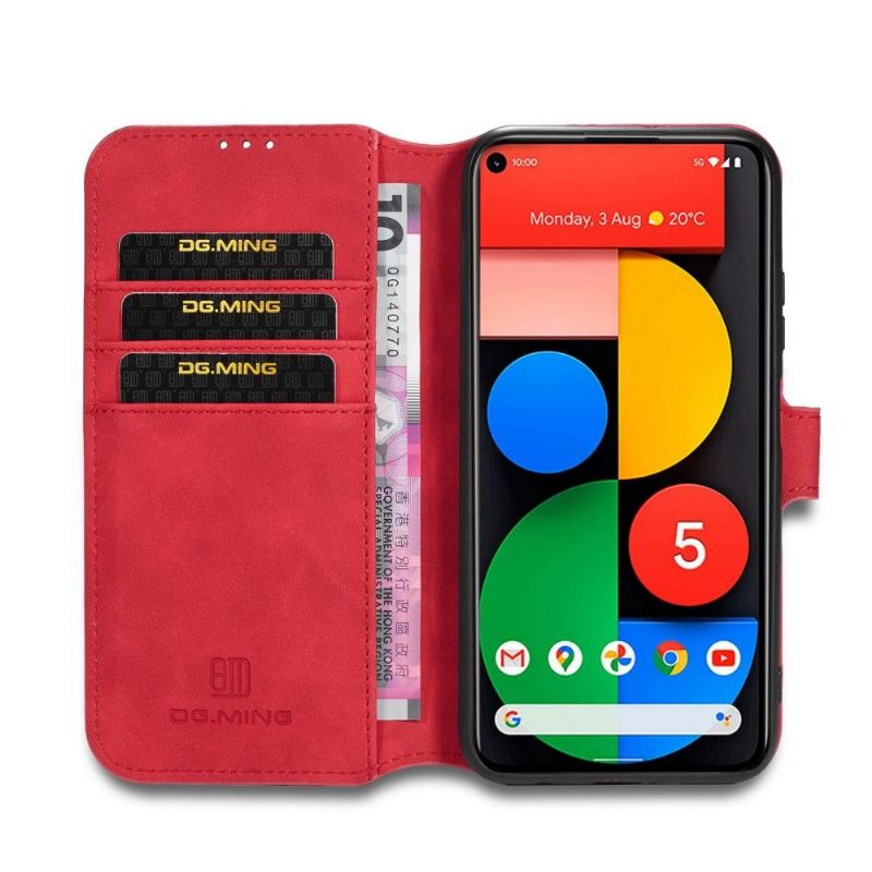 Lederhüllen Für Google Pixel 4a 5G Dg Ming Retro-stil