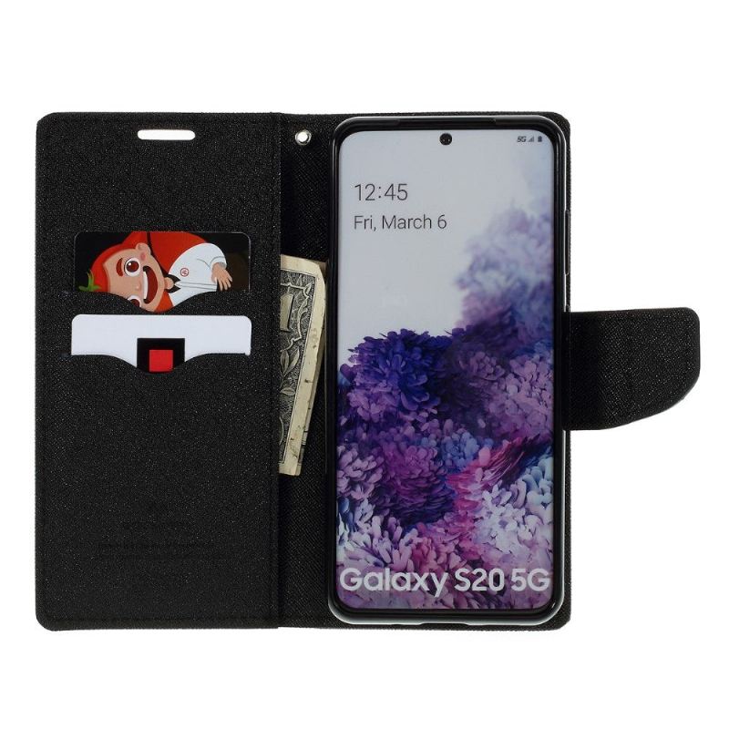 Flip Case Für Samsung Galaxy S20 Brieftasche Merkur