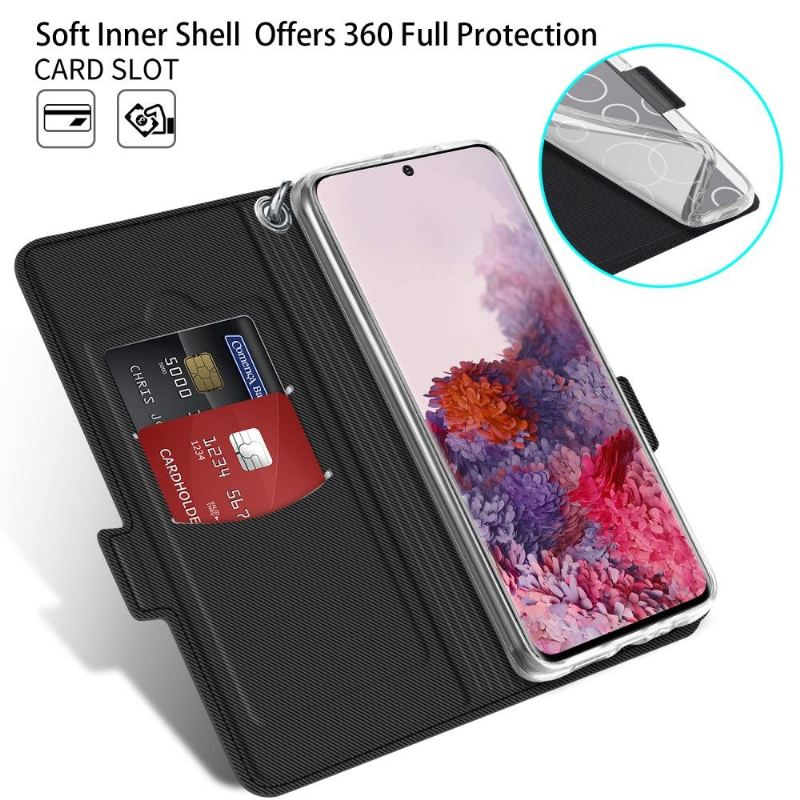 Flip Case Für Samsung Galaxy S20 Leder Im Victoria-stil