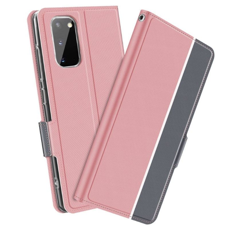 Flip Case Für Samsung Galaxy S20 Leder Im Victoria-stil