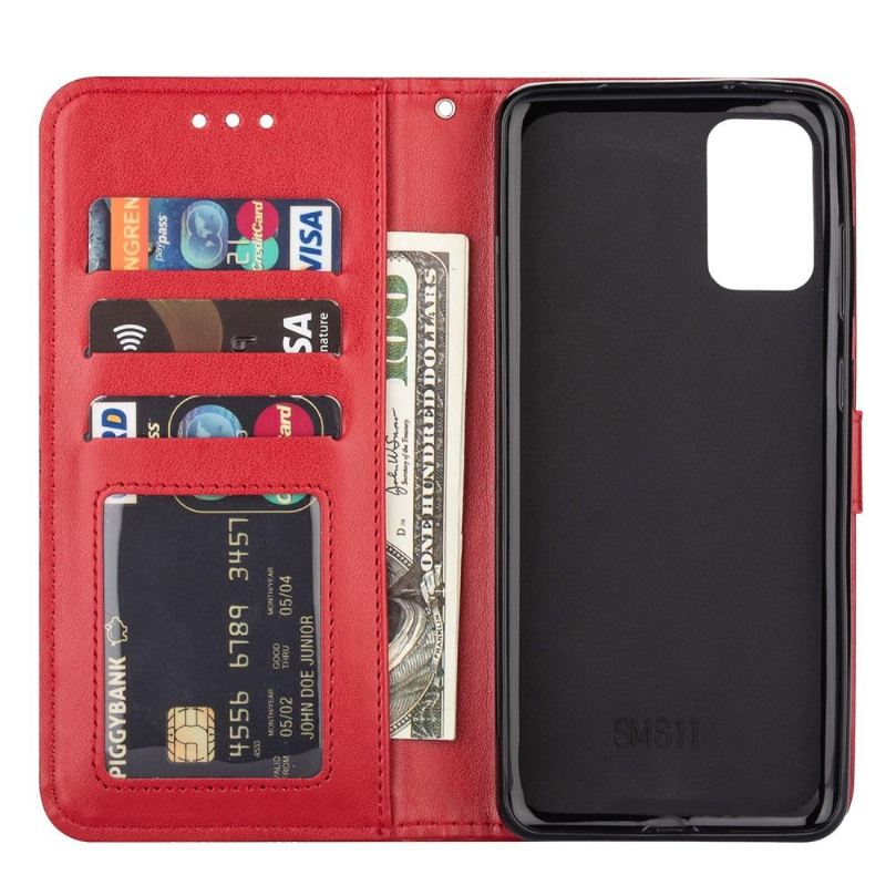 Flip Case Für Samsung Galaxy S20 Mit Kordel Mandala - Rot