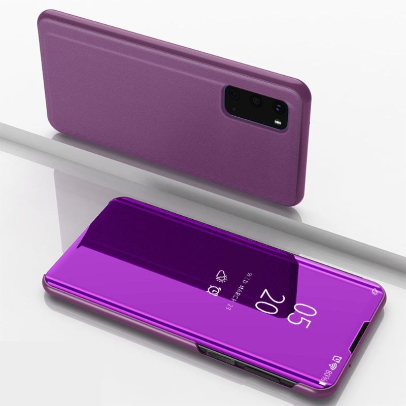 Hülle Für Samsung Galaxy S20 Flip Case Spiegeleffekt