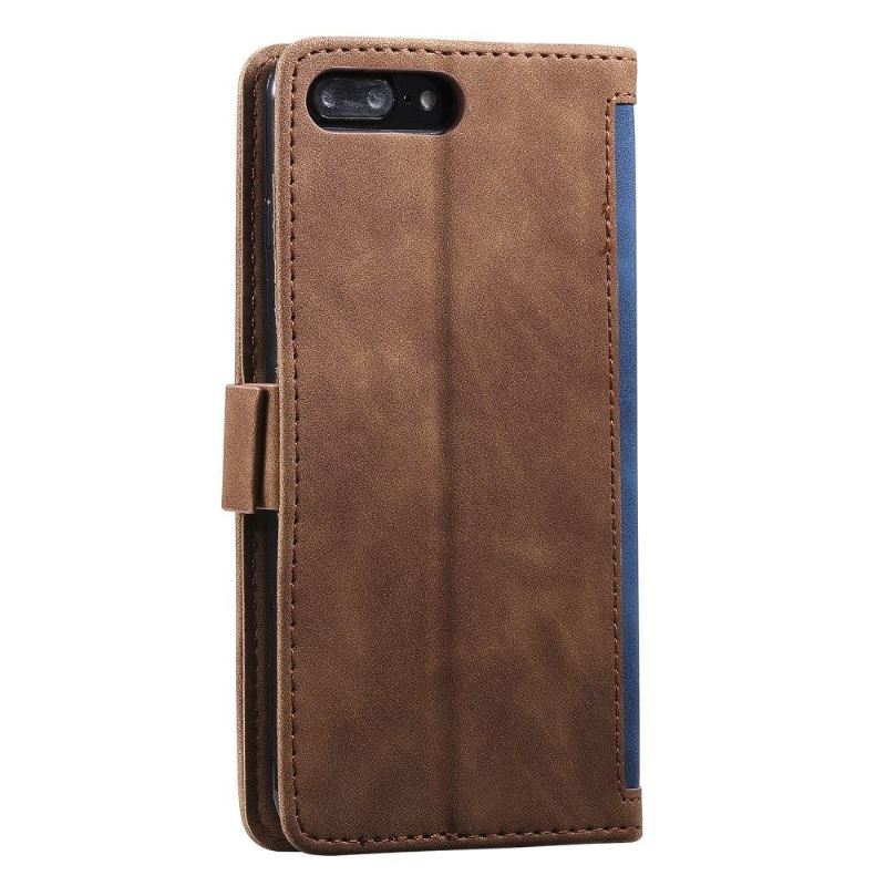 Flip Case Für iPhone 8 Plus / 7 Plus Mit Kordel Vintage-kartenhalter