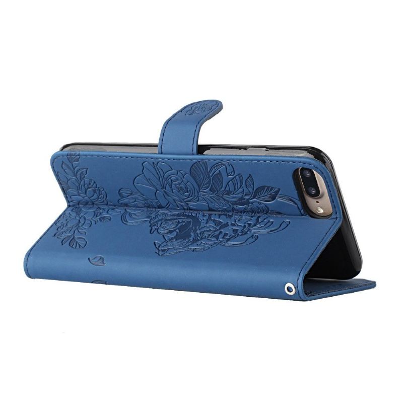 Flip Case Für iPhone 8 Plus / 7 Plus Tigerdesign