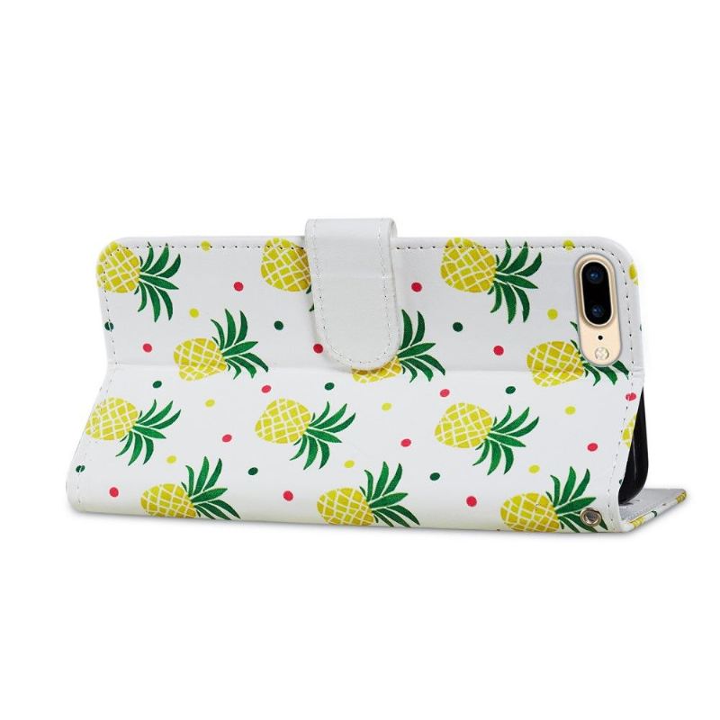 Lederhüllen Für iPhone 8 Plus / 7 Plus Ananas