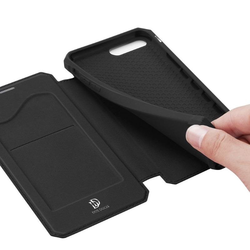 Lederhüllen Für iPhone 8 Plus / 7 Plus Magnetetui Kartenhalter