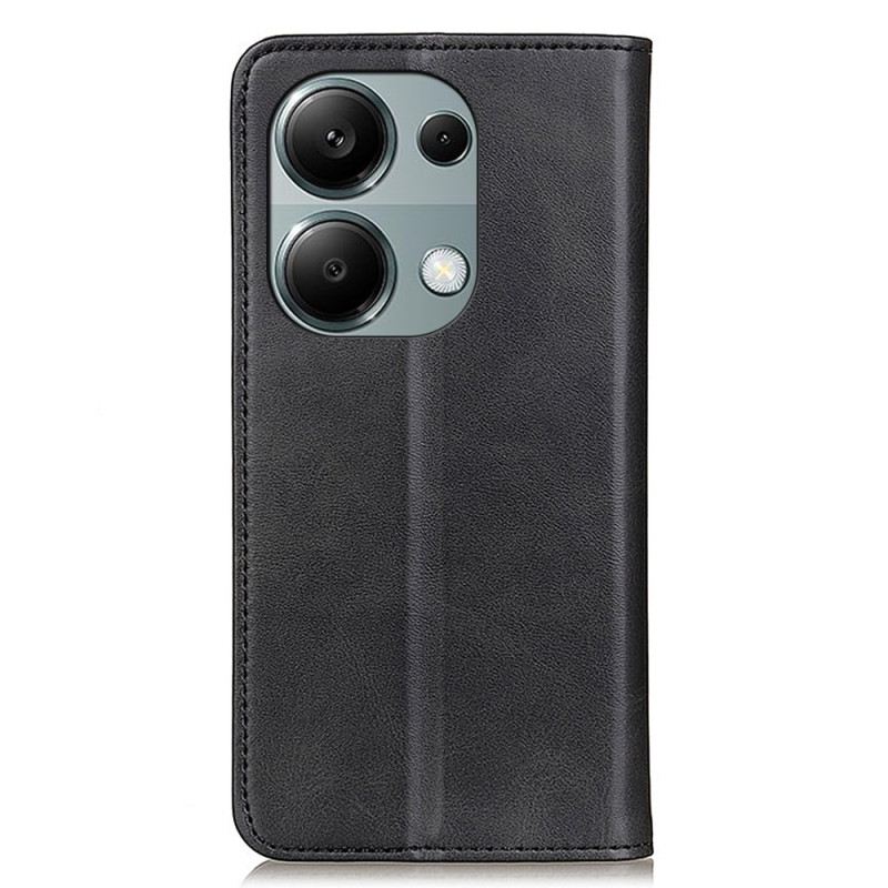 Flip Case Für Xiaomi Redmi Note 13 Pro 4g Spaltleder