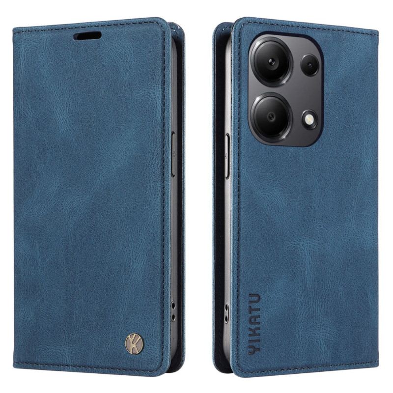 Flip Case Für Xiaomi Redmi Note 13 Pro 4g Yikatu