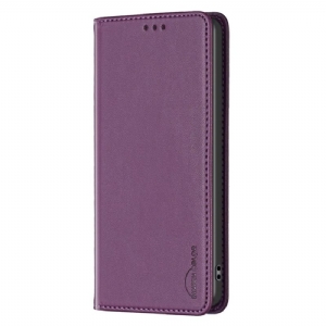 Flip Case Xiaomi Redmi Note 13 Pro 4g Klassische Binfen-farbe