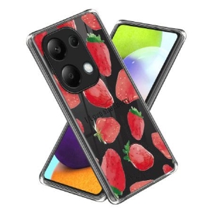 Hülle Für Xiaomi Redmi Note 13 Pro 4g Erdbeeren