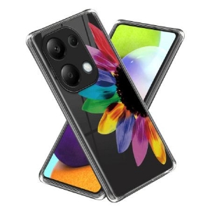 Hülle Xiaomi Redmi Note 13 Pro 4g Bunte Blume