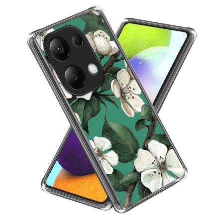 Hülle Xiaomi Redmi Note 13 Pro 4g Handyhülle Weiße Blumen