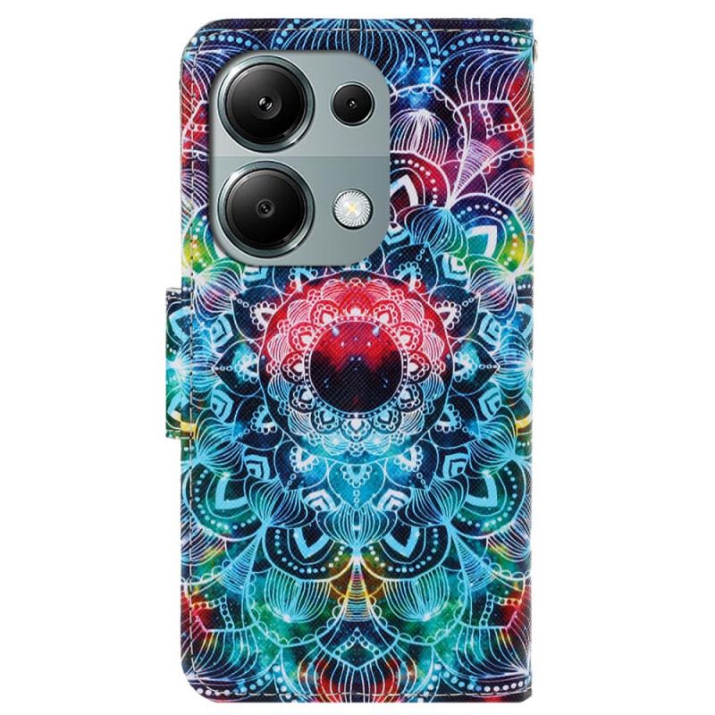 Lederhüllen Xiaomi Redmi Note 13 Pro 4g Mandala Mit Riemen