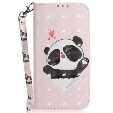 Lederhüllen Xiaomi Redmi Note 13 Pro 4g Panda Love Mit Riemen