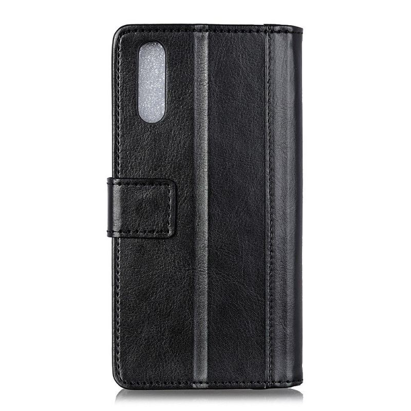 Case Für Sony Xperia L4 Flip Case Premium Mit Nieten