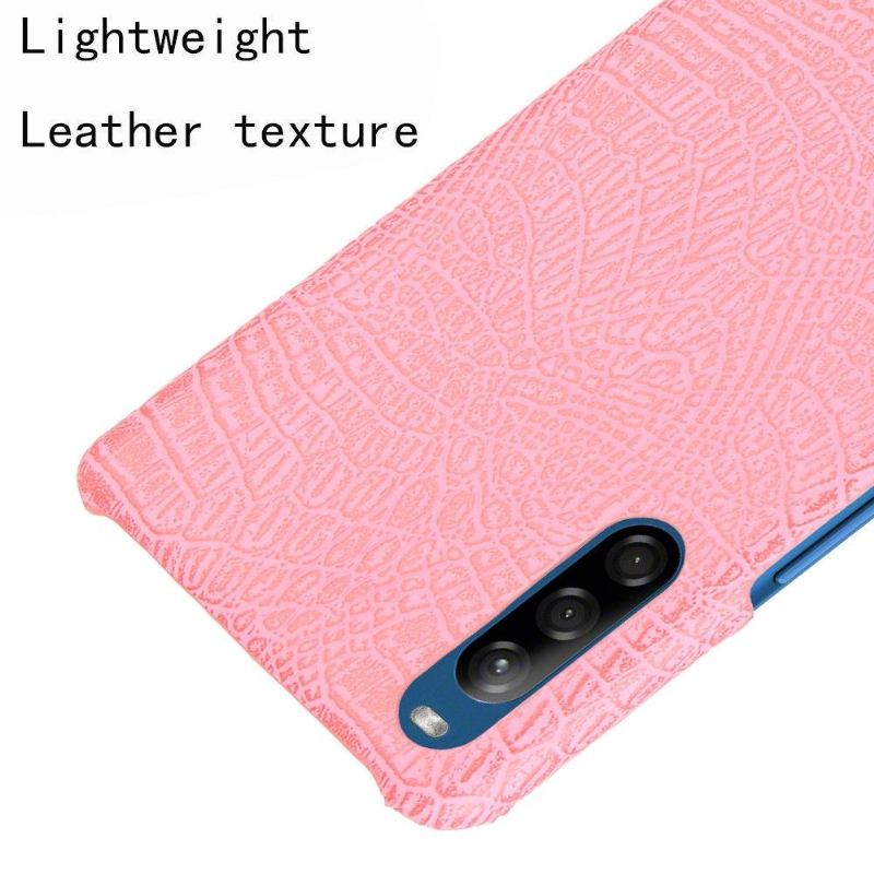 Handyhülle Für Sony Xperia L4 Croc Skin-effekt