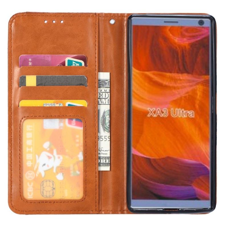 Case Für Sony Xperia 10 Standetui Aus Leder