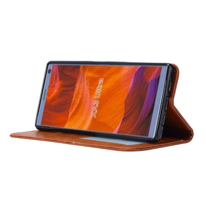 Case Für Sony Xperia 10 Standetui Aus Leder