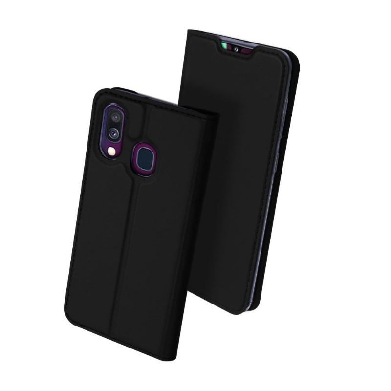 Case Für Samsung Galaxy A40 Business-lederimitat