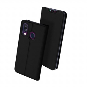 Case Für Samsung Galaxy A40 Business-lederimitat