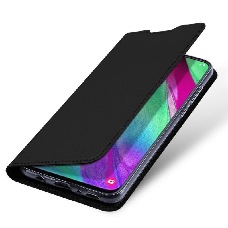 Case Für Samsung Galaxy A40 Business-lederimitat