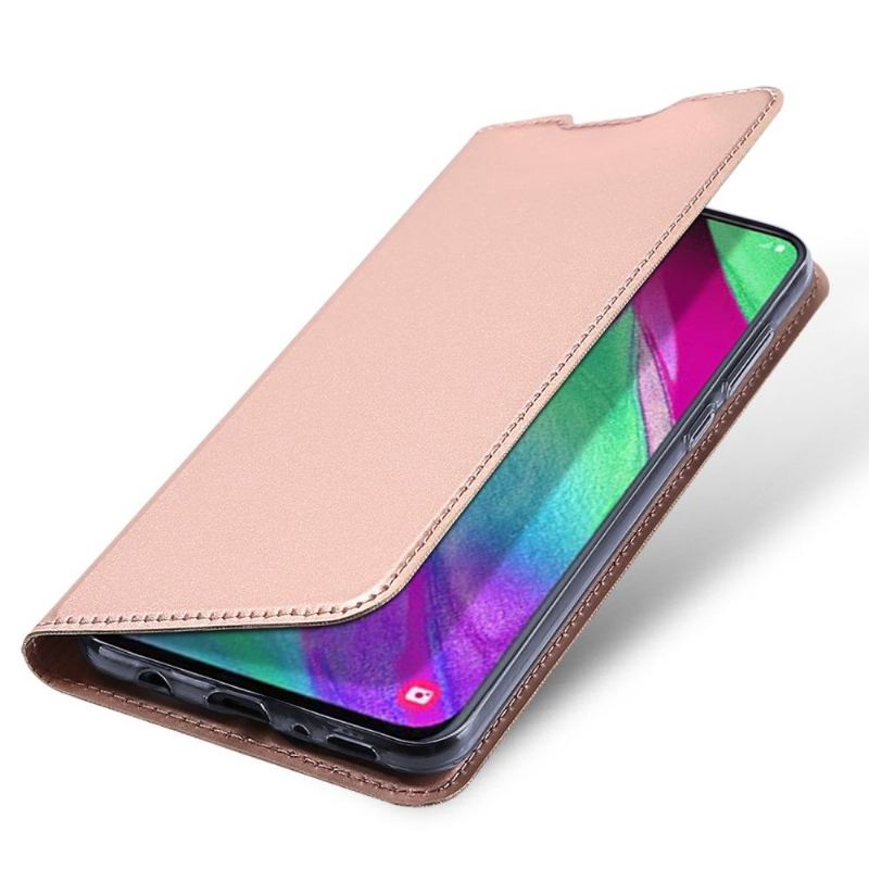 Case Für Samsung Galaxy A40 Business-lederimitat