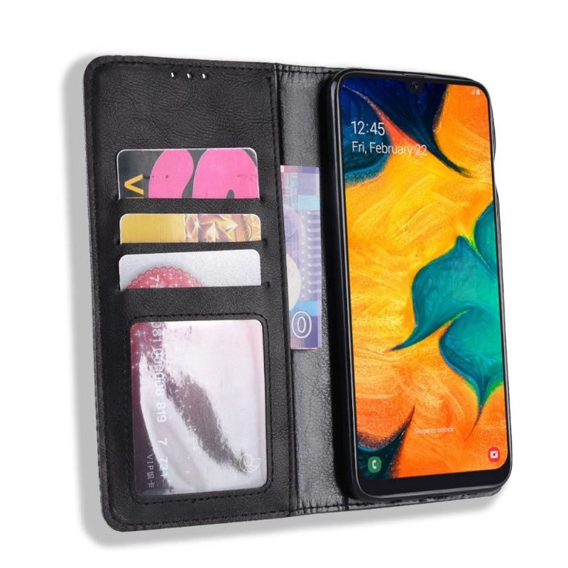 Case Für Samsung Galaxy A40 Lederstil Le Cirénius