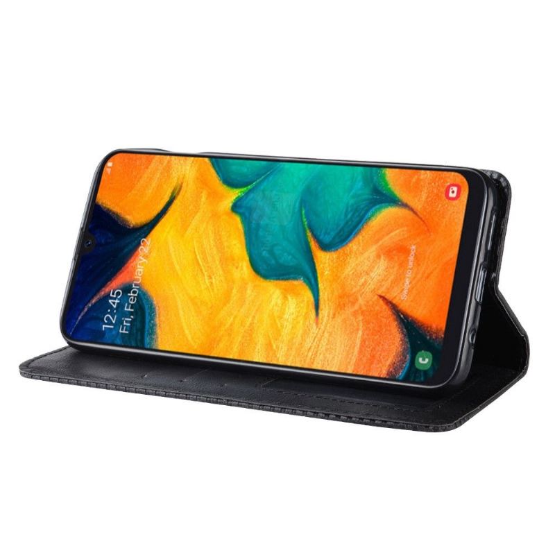 Case Für Samsung Galaxy A40 Lederstil Le Cirénius