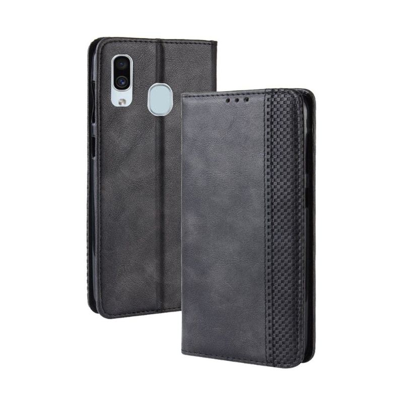 Case Für Samsung Galaxy A40 Lederstil Le Cirénius