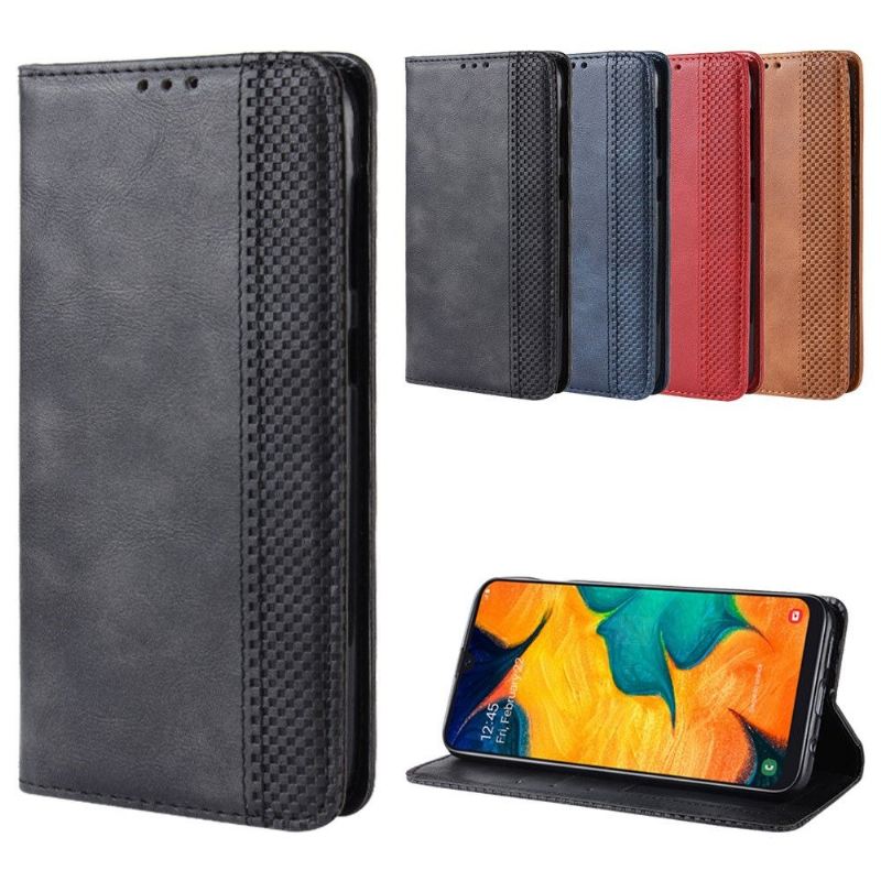 Case Für Samsung Galaxy A40 Lederstil Le Cirénius