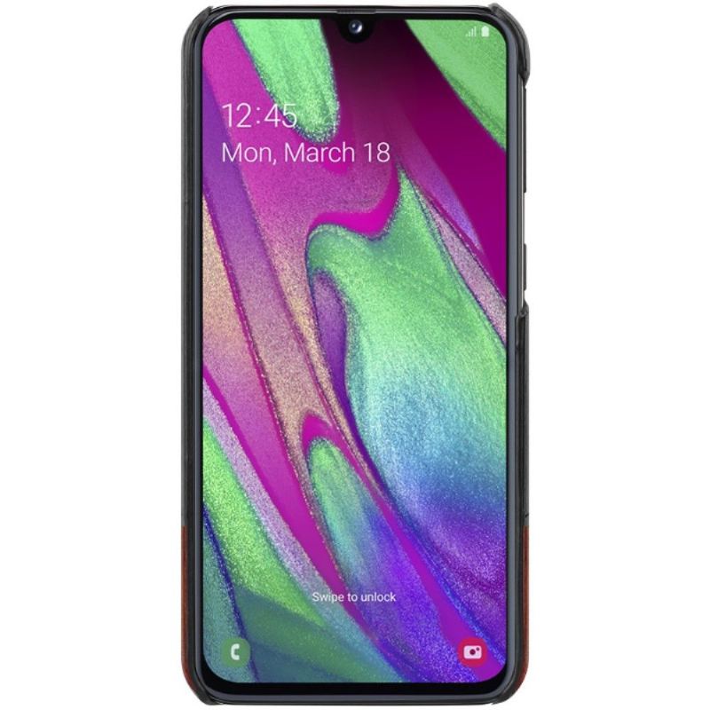 Handyhülle Für Samsung Galaxy A40 Imak Bicolor Kunstleder