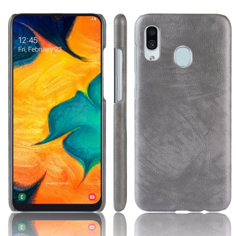 Handyhülle Für Samsung Galaxy A40 Premium-ledereffekt