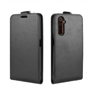 Flip Case Für Realme 6 Pro Flip Case Vertikales Kunstleder