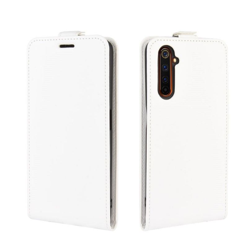 Flip Case Für Realme 6 Pro Flip Case Vertikales Kunstleder