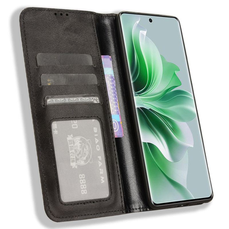 Flip Case Für Oppo Reno 11 5g Retro